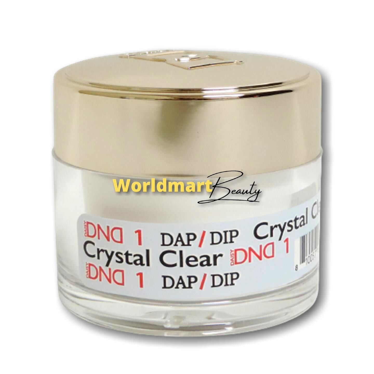 DND Dap / Dip Powder 2fl.oz Dip-Acrylic Color Powder DND1- Crystal Clear