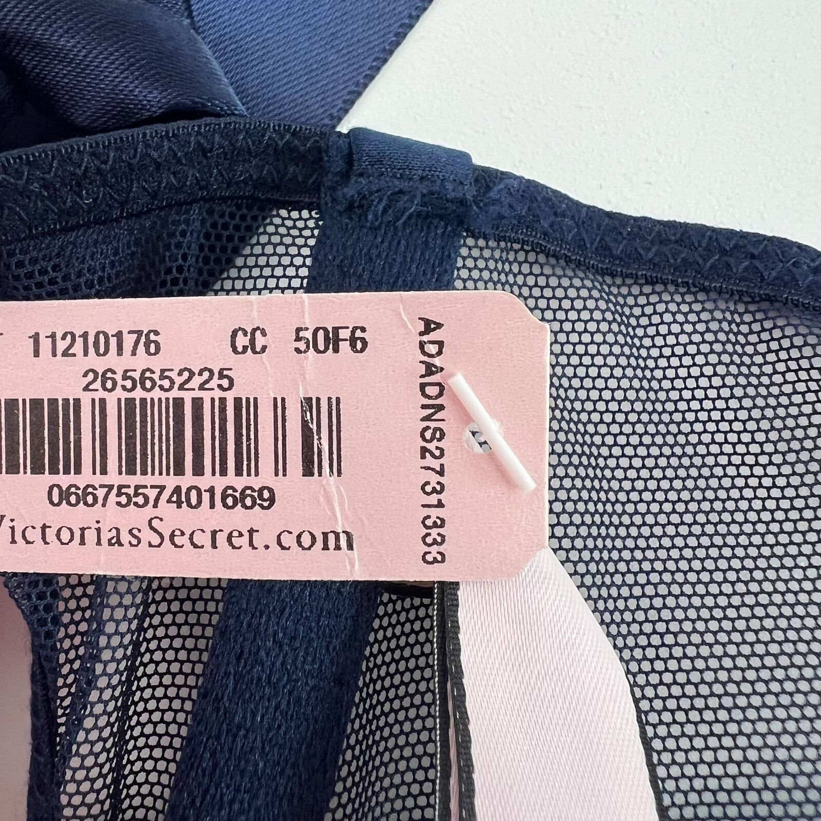 Victoria's Secret Dream Angels Floral Embroidered Garter Belt Black XS/S NWT