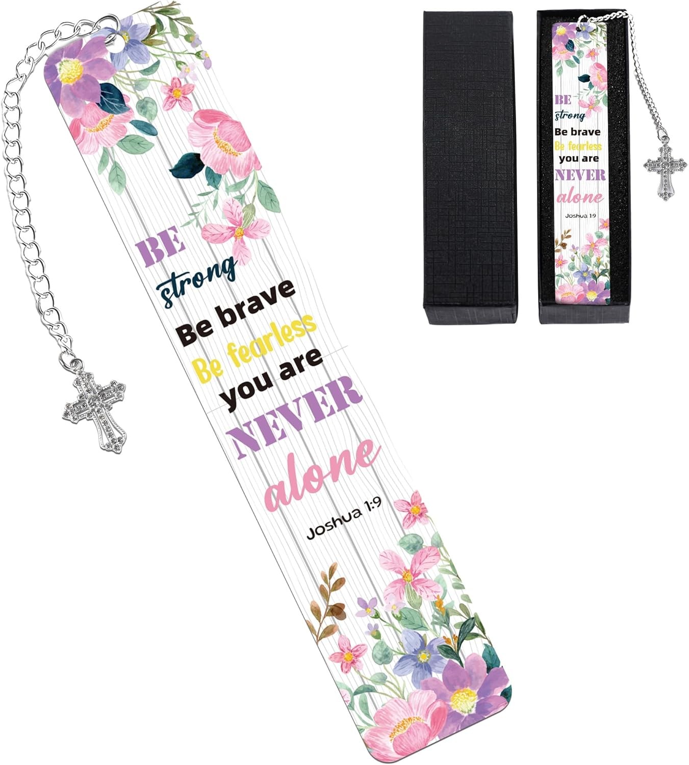 Christian Bible Bookmarks Gift: Inspirational Scripture Book Mark for Reading, M