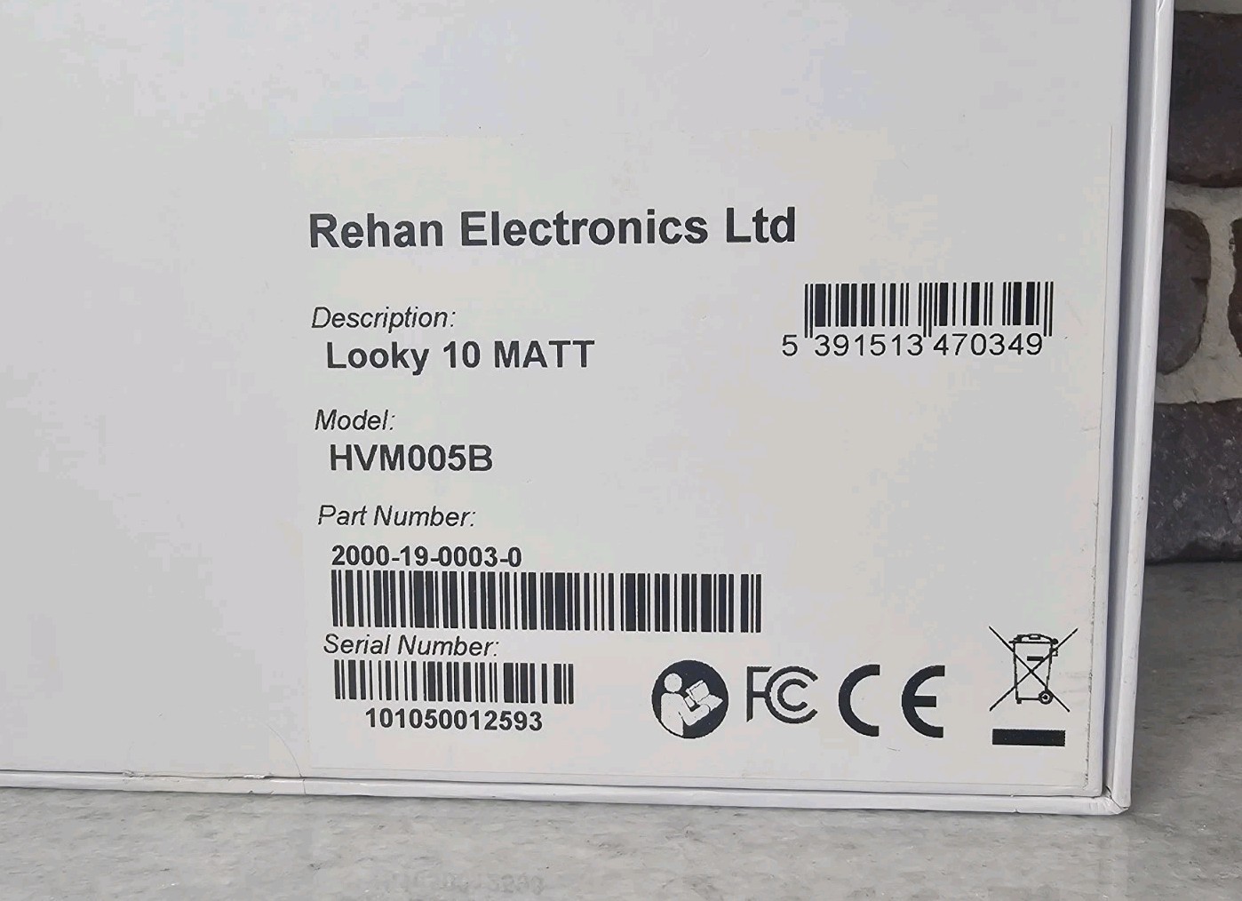 Rehan Looky 10 Low Vision Color Video Magnifier With Stand Pre-owned No Charger