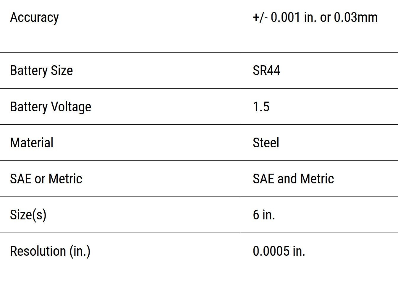 0-150 mm 6" Digital Caliper Stainless Steel LCD w/ case & extra battery