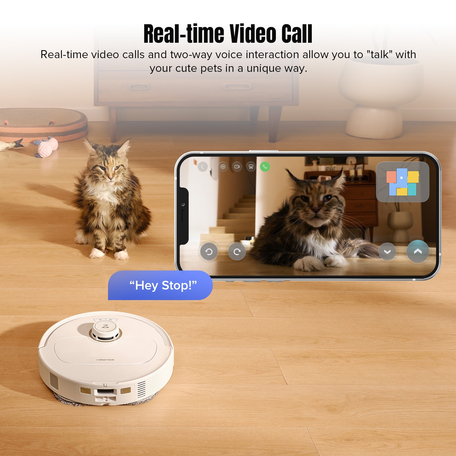 roborock Qrevo MaxV Vacuum Cleaner,Self-Washing & Drying - Certified Refurbished