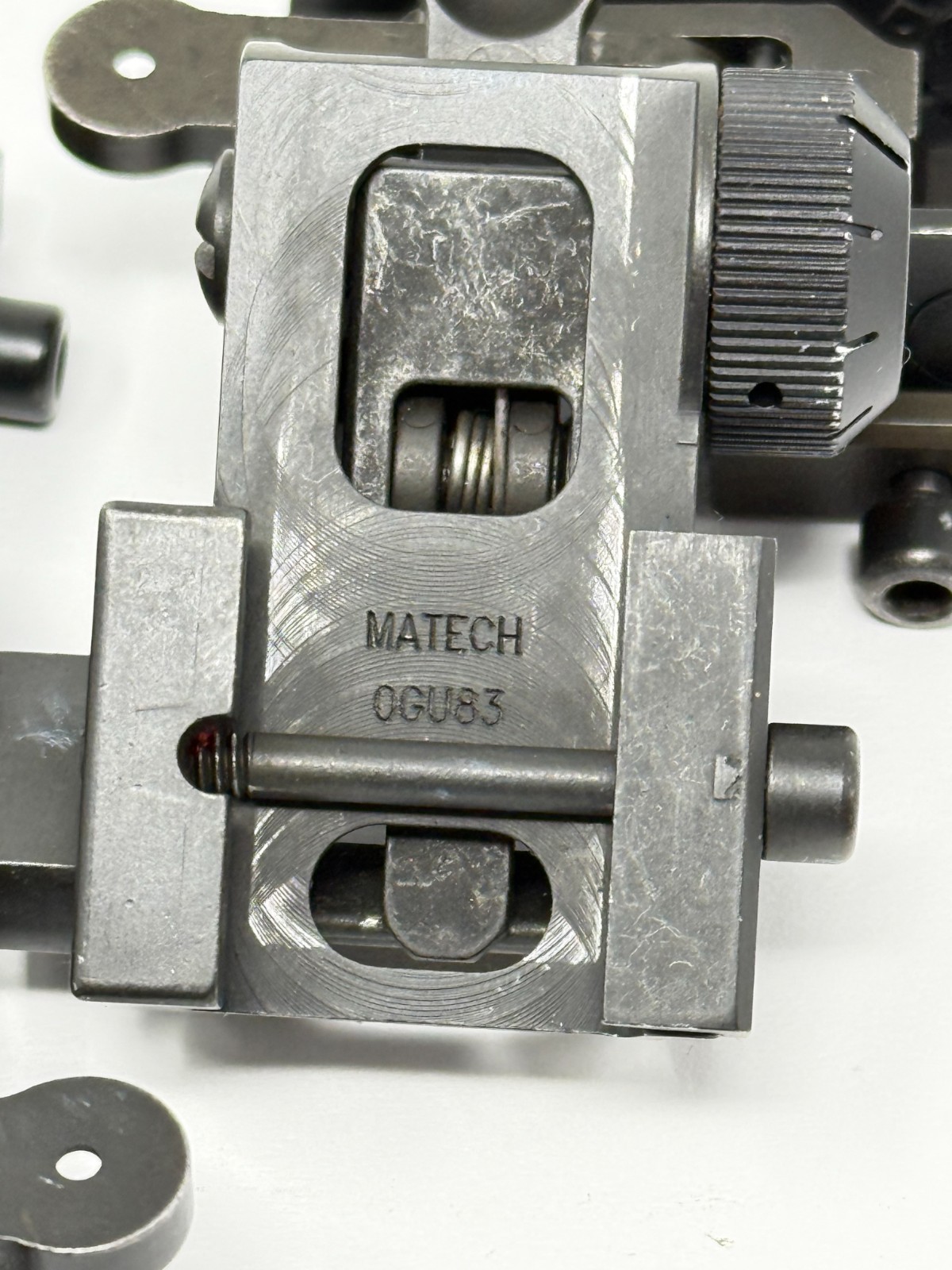 Matech Rear Back-Up Iron Sight BUIS OGU83 USGI GWOT