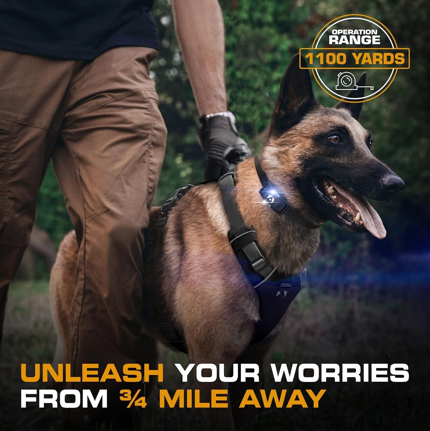 INVIROX Dog Shock Collars [Ultra K9 X2] 124 Training Levels, 4 Powerful Modes.
