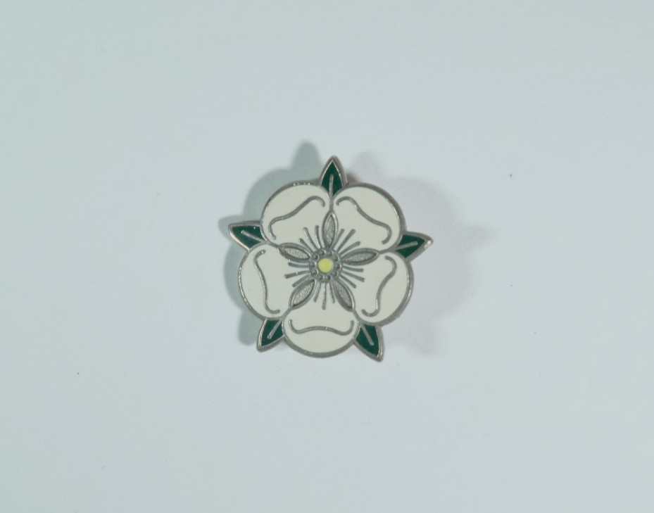 Yorkshire Rose Metal Pin Badge