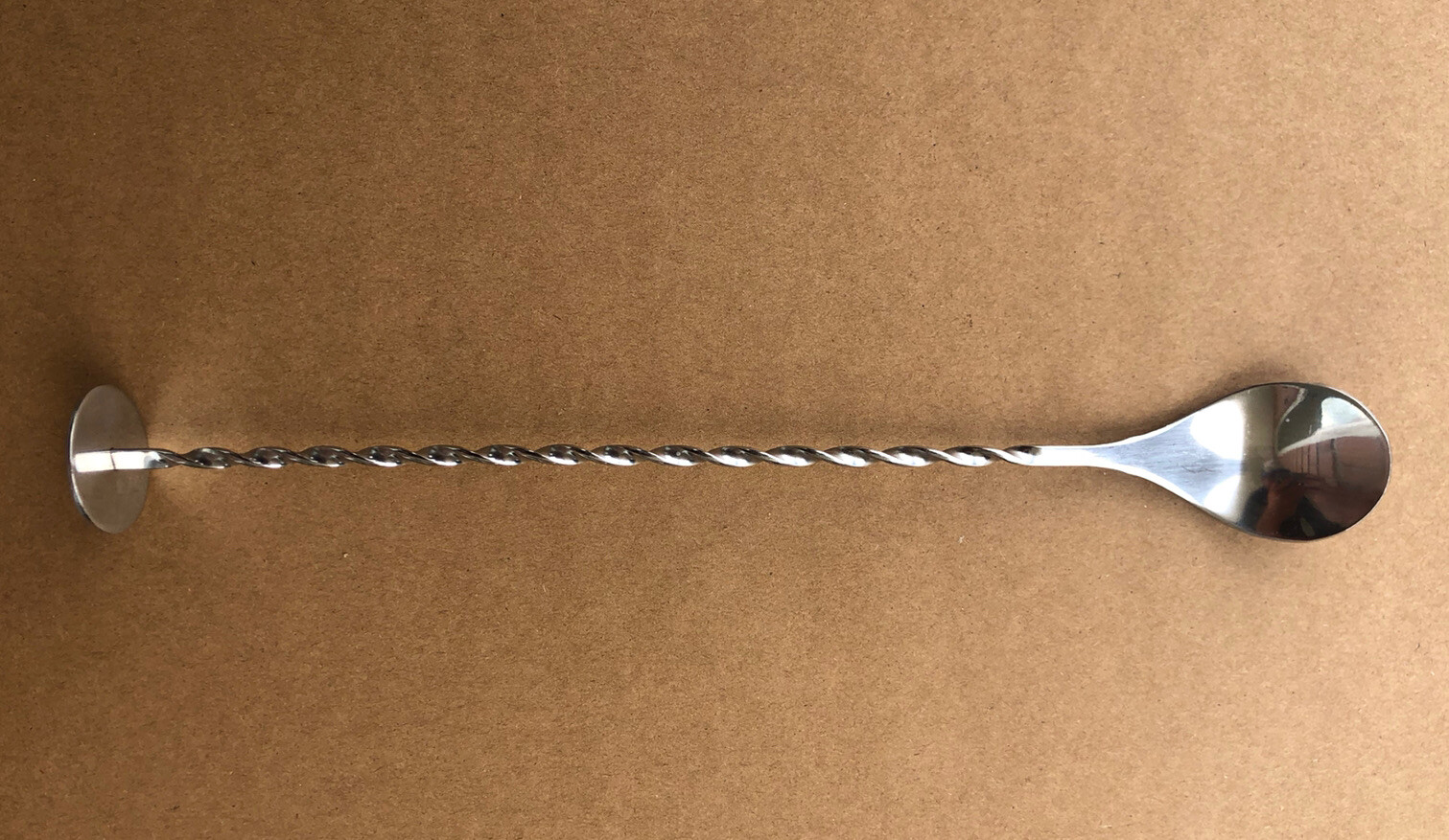 Knob Creek Vintage Stainless Steel Cocktail Muddler/Stirring Spoon Mixing Tool