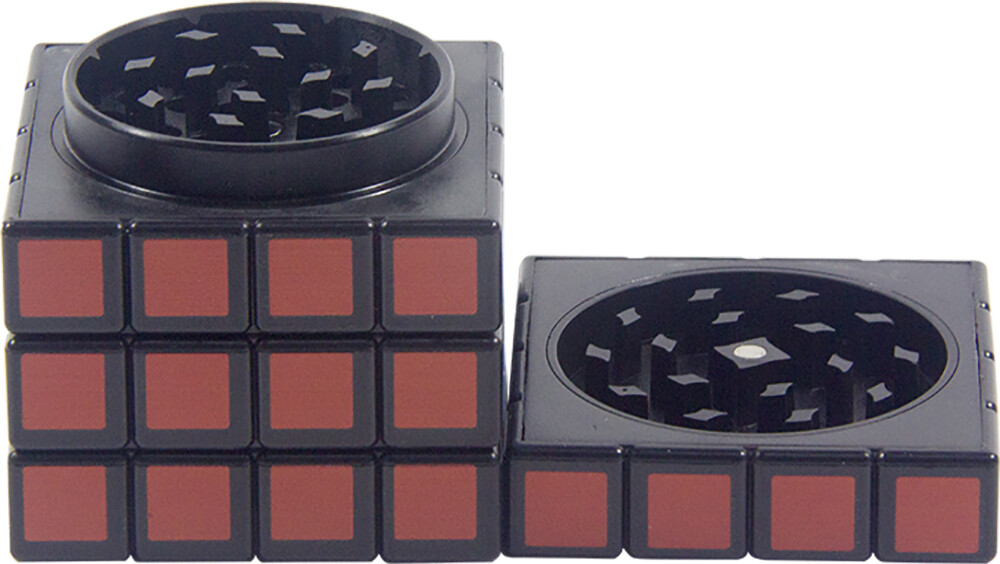 2.3" 4 PC Cube Shape Aviation Tobacco Herb Spice Grinder Smoke Crusher