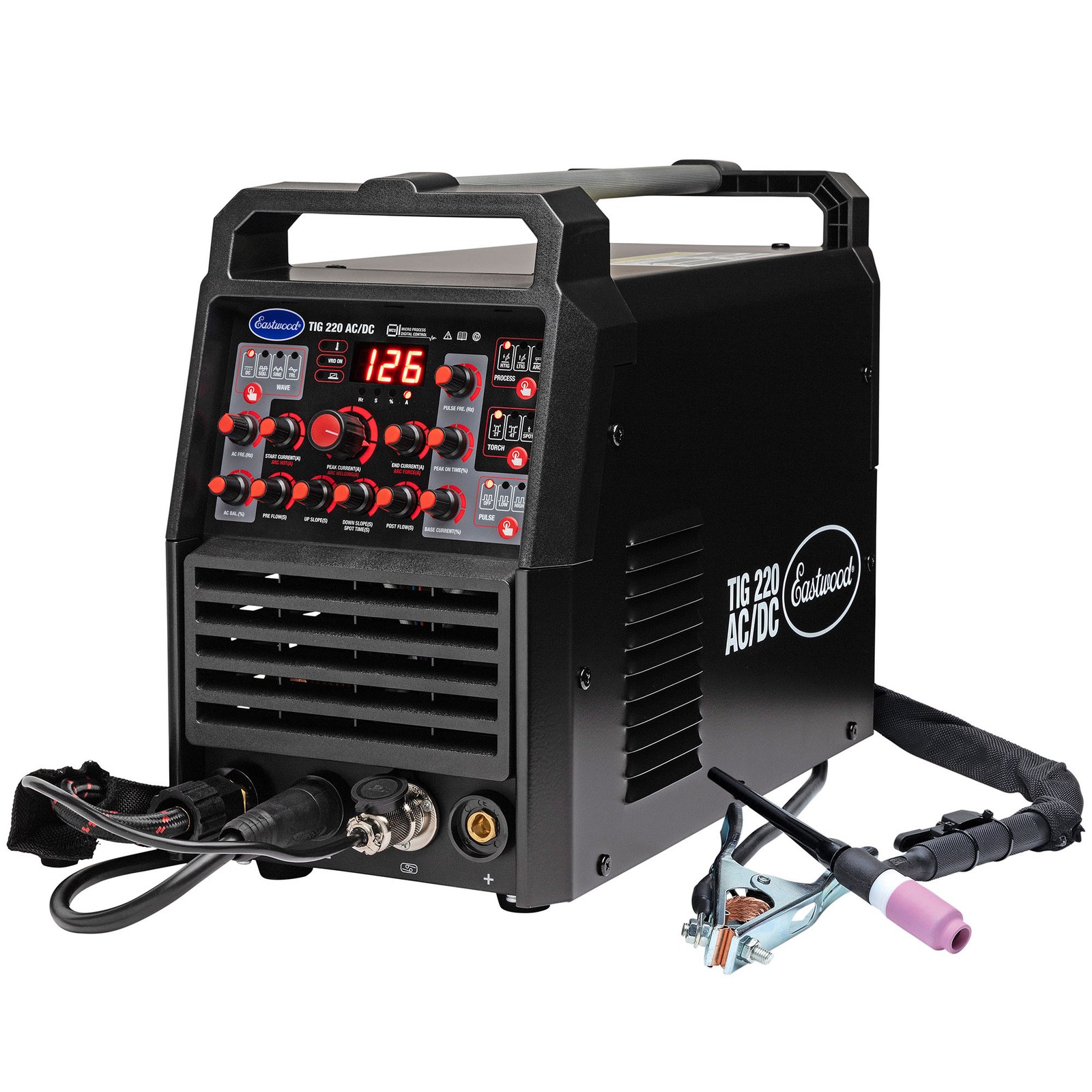 Eastwood TIG 220 AMP AC/DC TIG Welder and Stick Welding