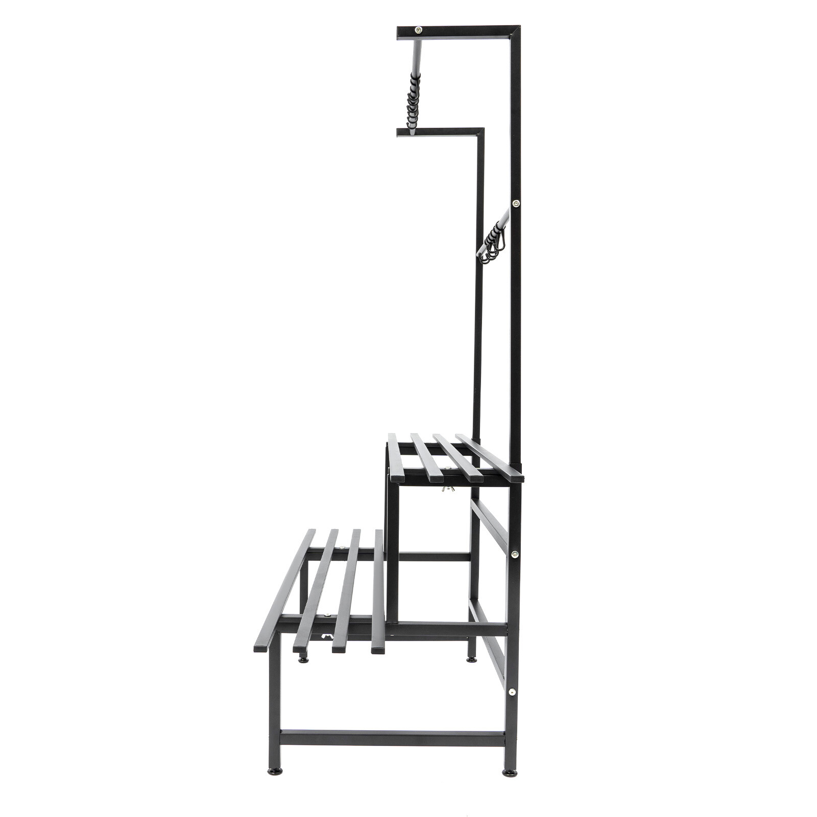 2 Shelves Plant Stand Carbon Steel Plant Holder Flower Pot Potted Holder Rack