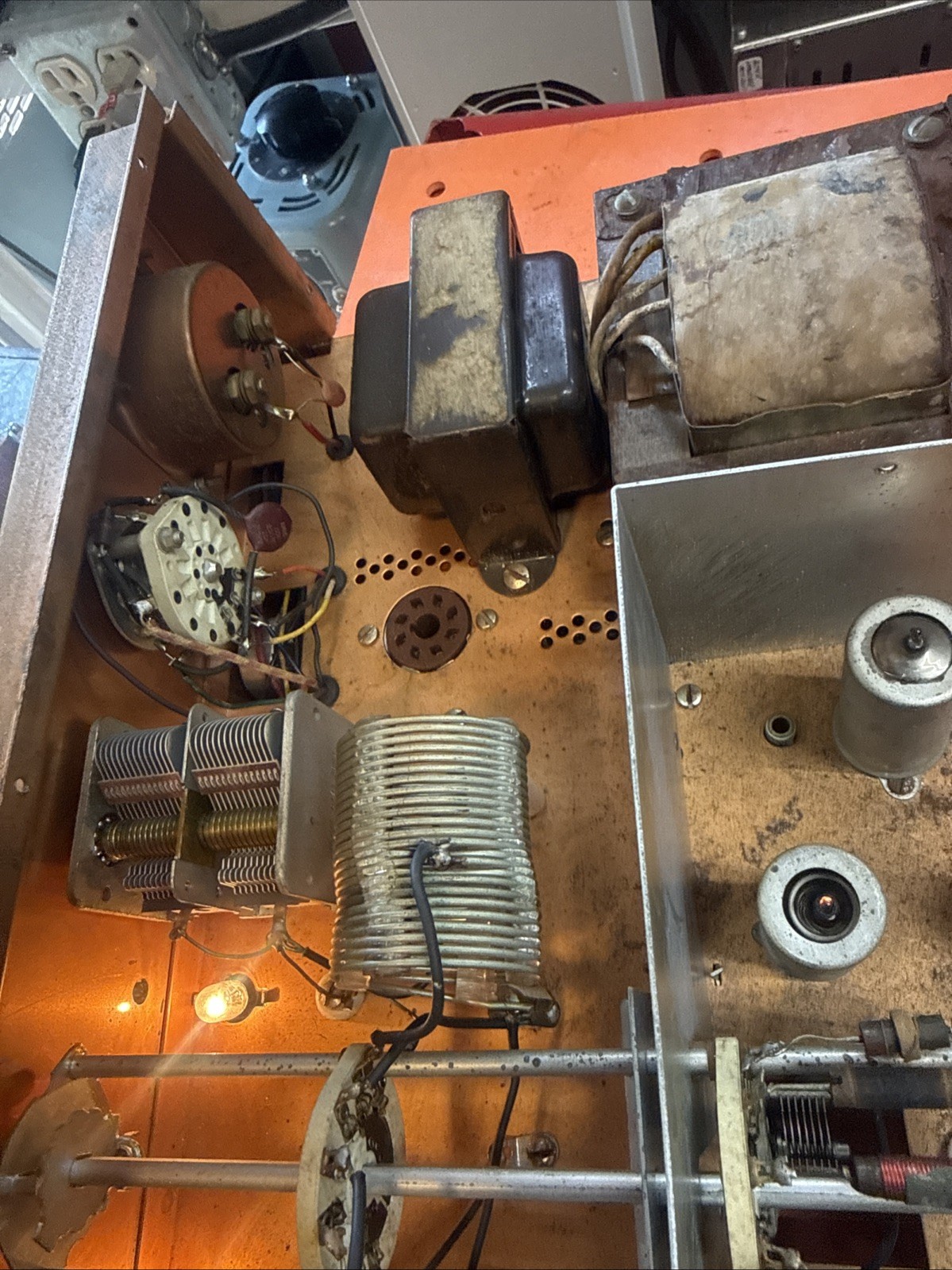 EICO CW AMATEUR TRANSMITTER MODEL 720 Ham Radio Works On 40 Low Output