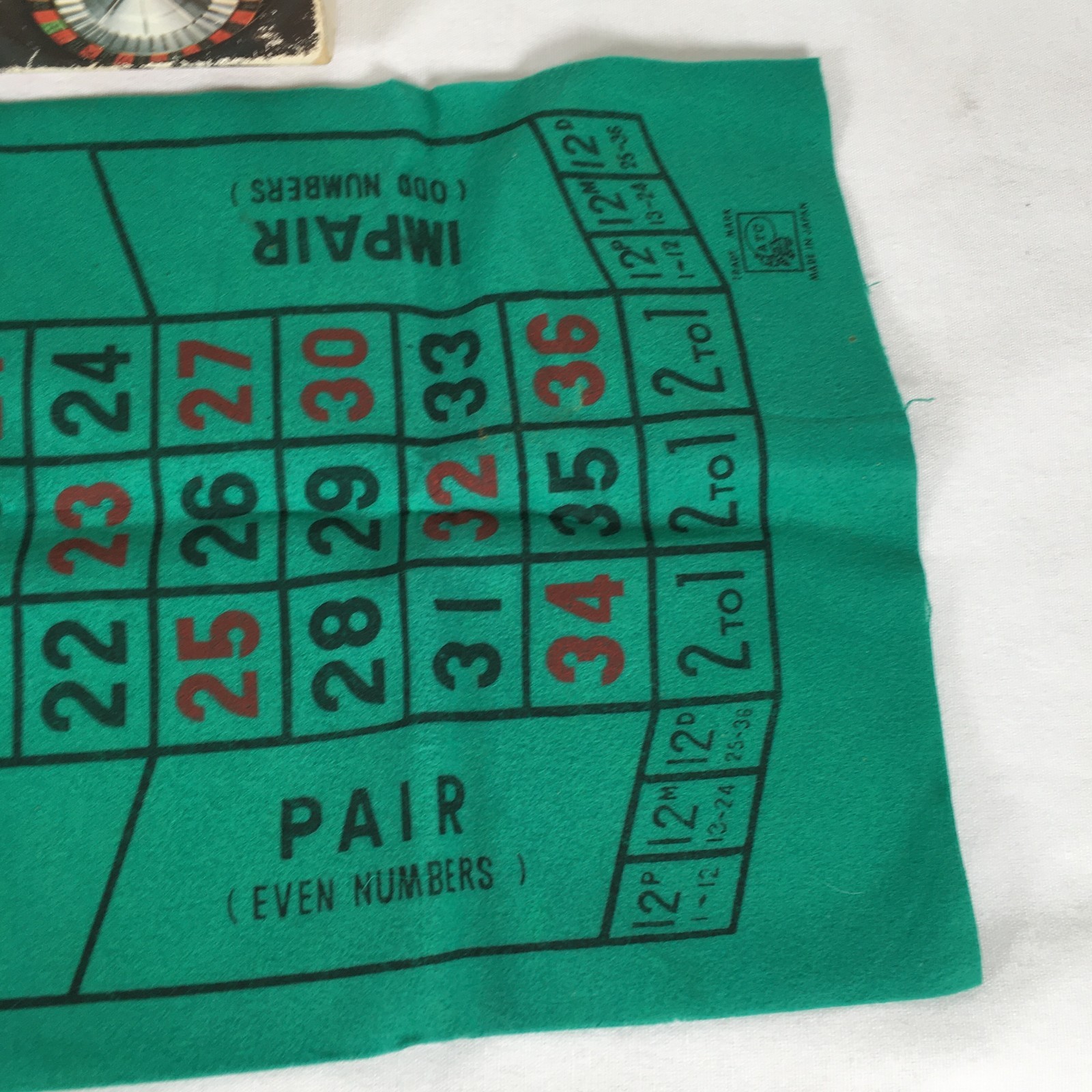 Vintage American Roulette Las Vegas Style Hotel Casino Game Complete Japan