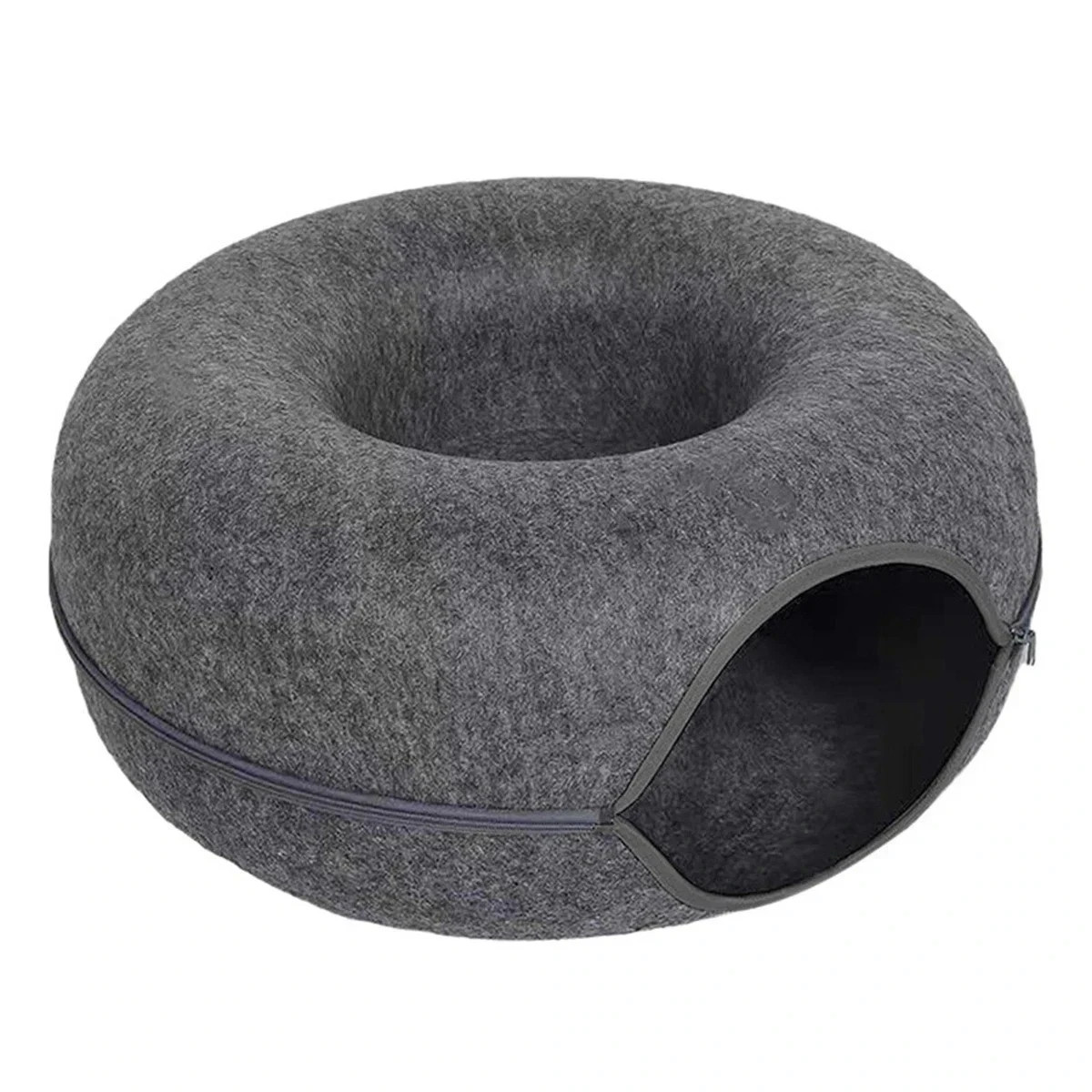 Cat Cave EXTRA LARGE Cat Tunnel Bed Indoor Cats,Cat Donut
