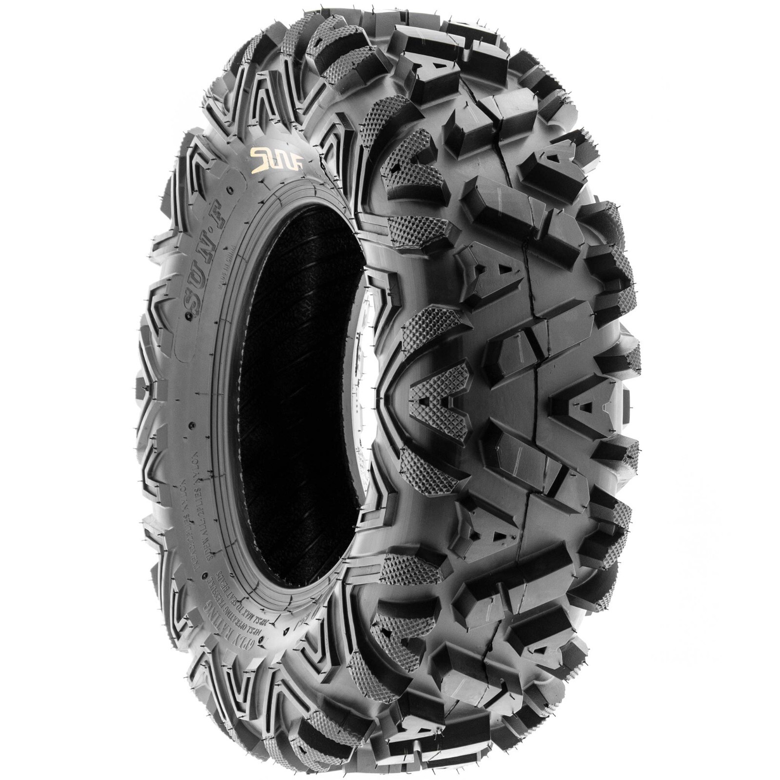 SunF 25x8-12 & 25x10-12 Replacement ATV UTV SxS 6 Ply Tires A033 - Bundle Set