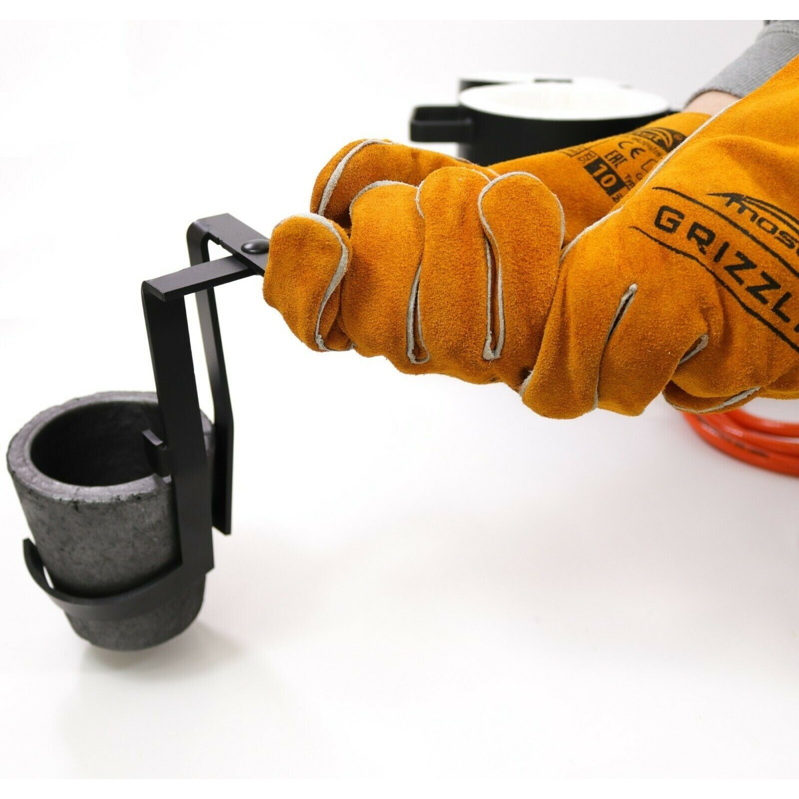 Gas Propane Furnace FB1Sb–4KG DEVIL-FORGE Foundry Kiln +Tongs,Crucible USA (NEW)