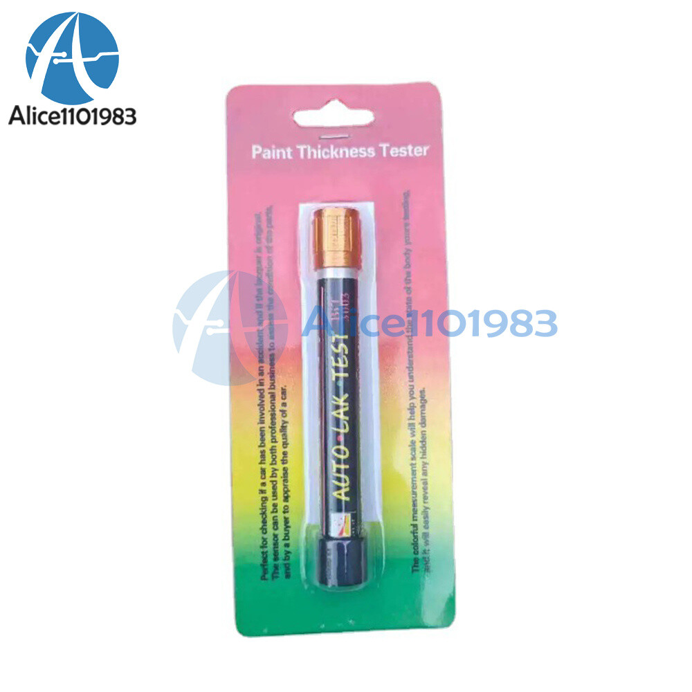 Car Paint Thickness Tester Meter Gauge Portable Automobile Paint Film Pen Tester