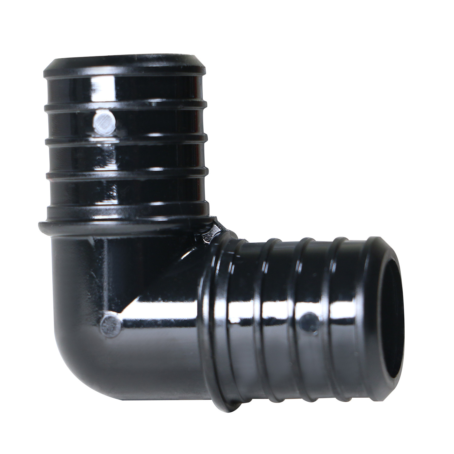 100 Pack XFITTING 1" Pex B Elbow Poly Alloy Crimp Elbow, Lead Free, NSF, CUPC