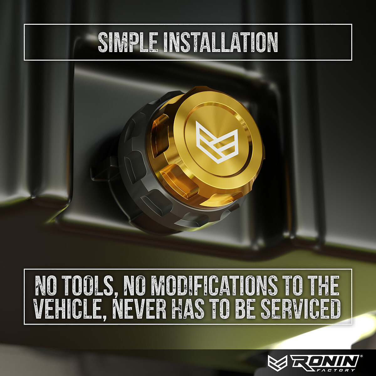 Ronin Factory Magnetic Ford Oil Drain Plug Ford F150 Raptor Bronco Mustang NEW