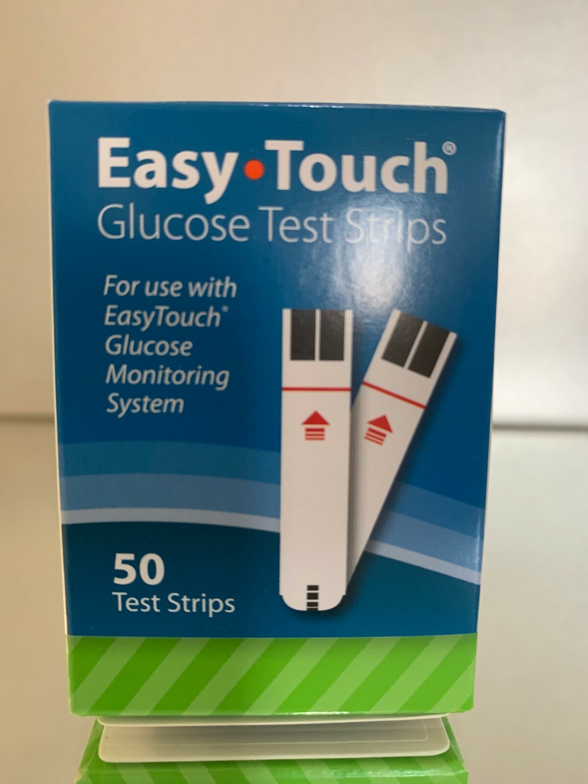 Easy Touch Blood Glucose Test Strips 1 Boxes 50 Ct. EXP 06/2024 Free Shipping