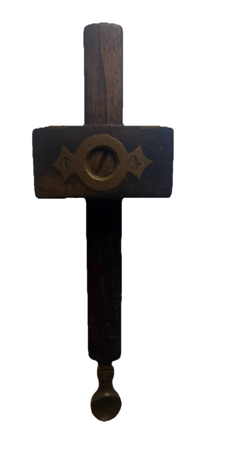 Antique Mortise Gauge W&J Colquhoun & Chapman Glasgow Brass Woodworking Tool