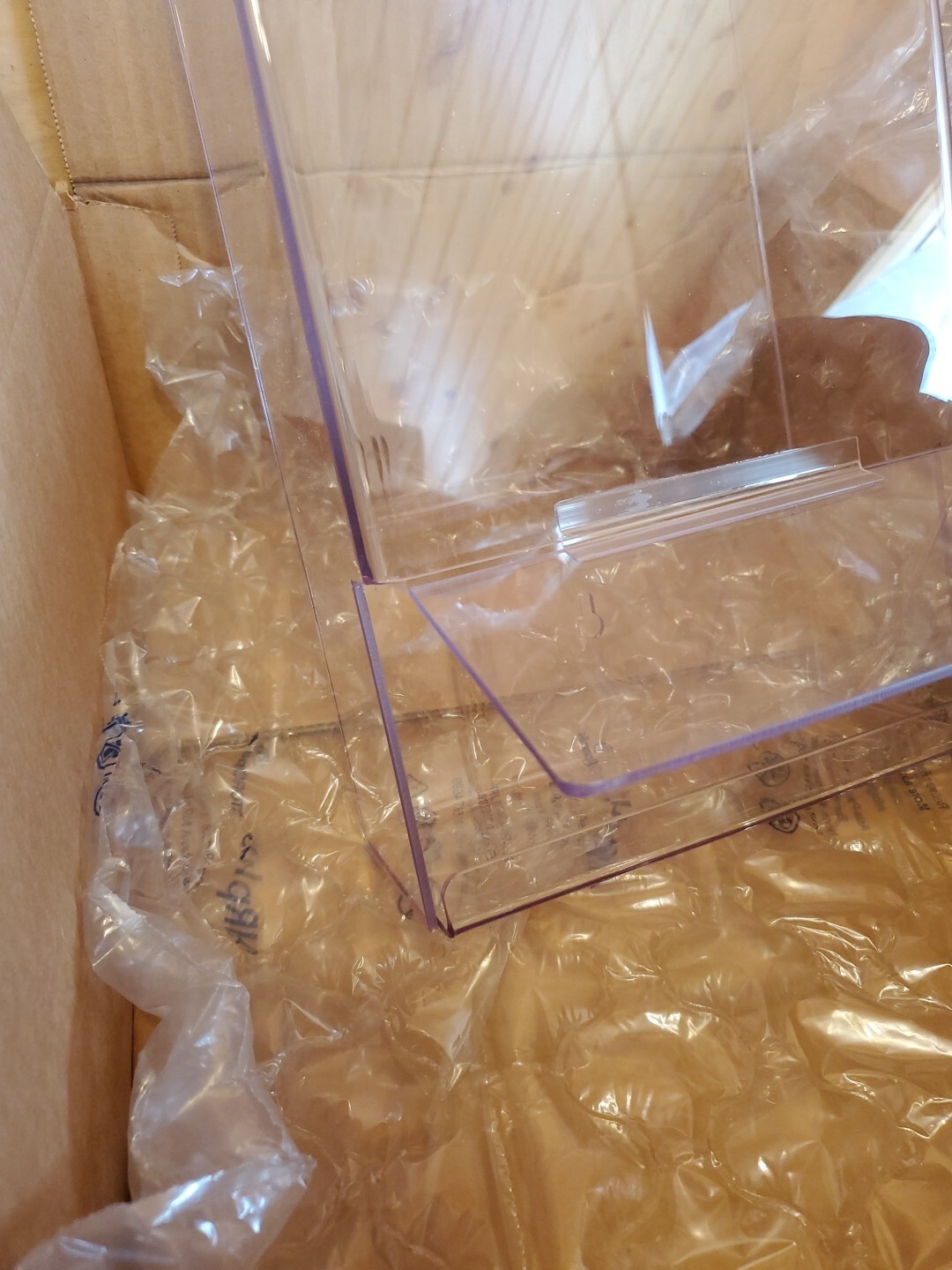 Safety Glasses 4Gmr5 Eyewear Dispenser Safty Stk,Clr,Petg,Wall Mount