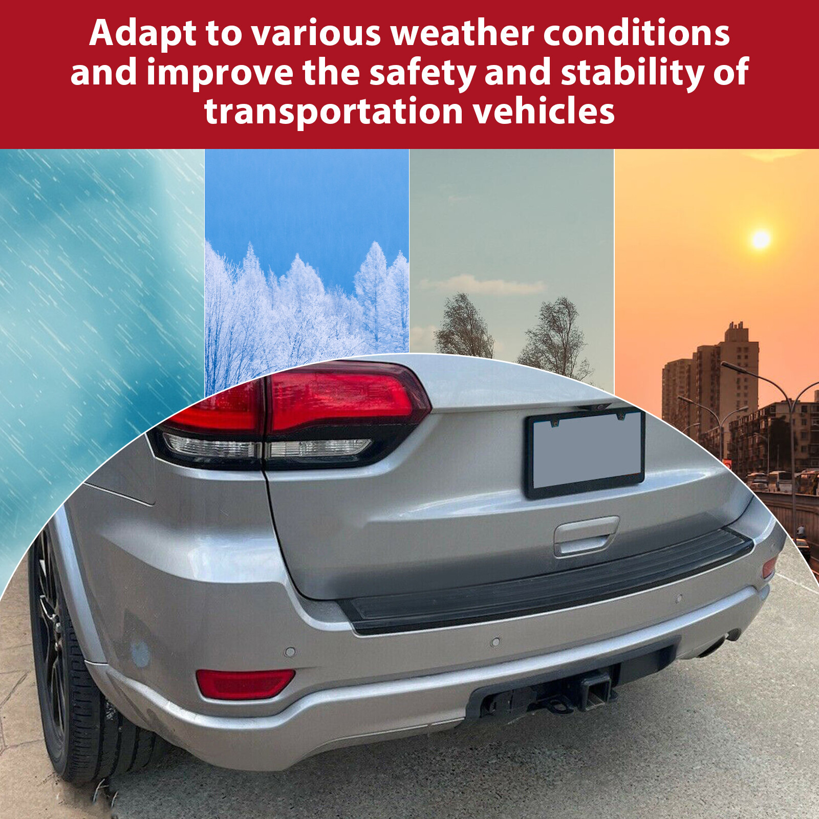 For Jeep Grand Cherokee 2011-2022 Trailer Hitch Receiver Hitch Bezel 82212180AD