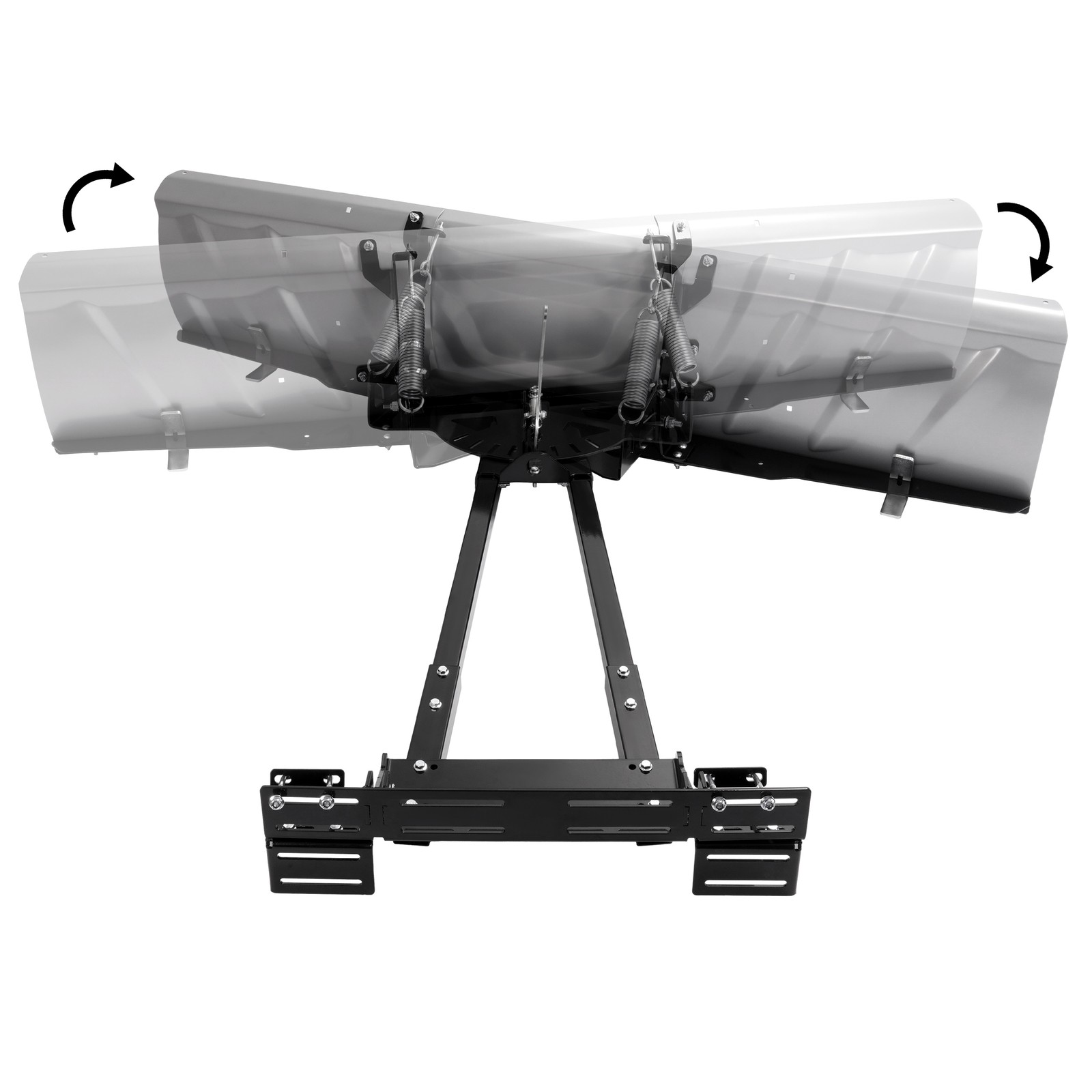 60"-72" Adjustable Width Snow Plow Blade Switchblade Plow For ATV UTV Universal