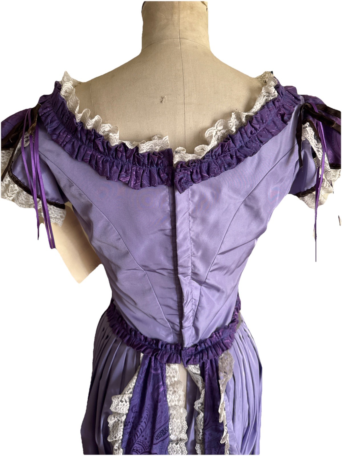 Vintage Hollywood Costume Victorian Dress