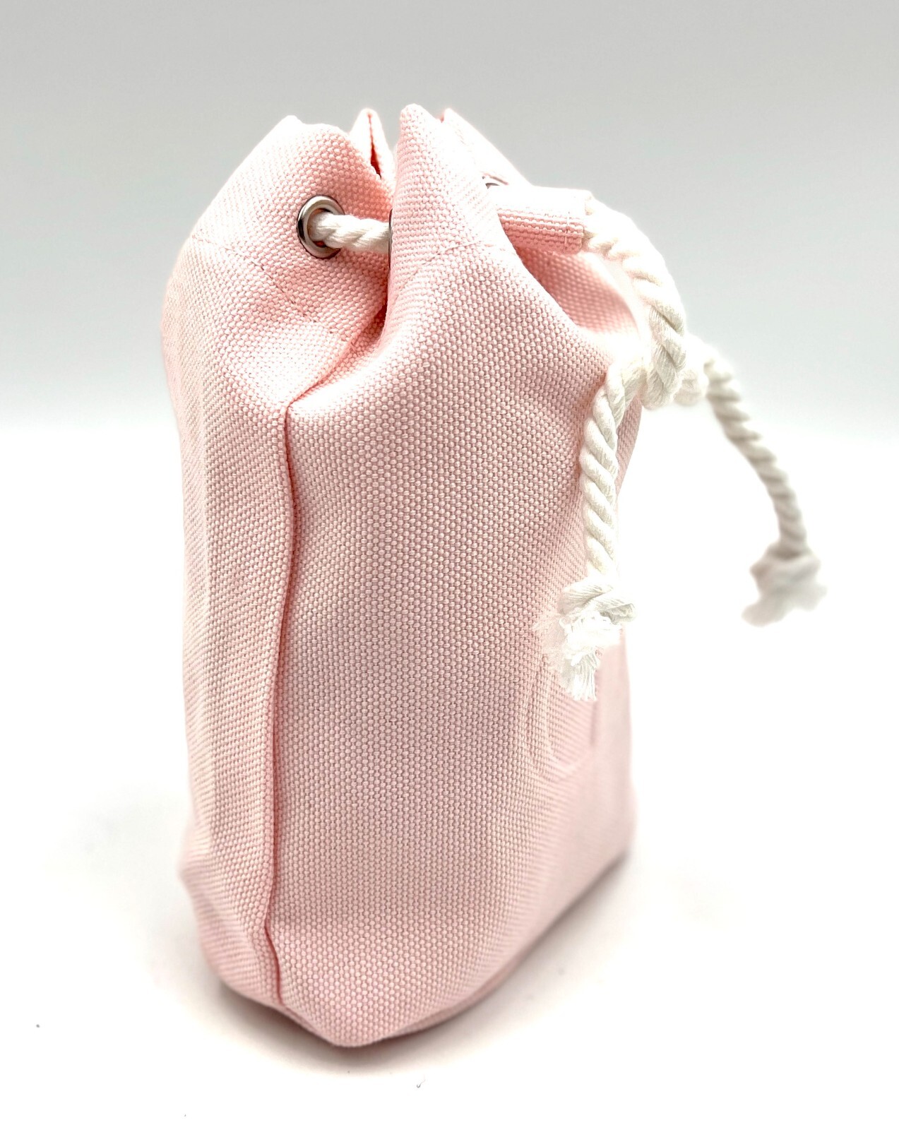 New! Christian Dior Cosmetic Bag Drawstring Pouch Clutch ~ Small ~ Pink