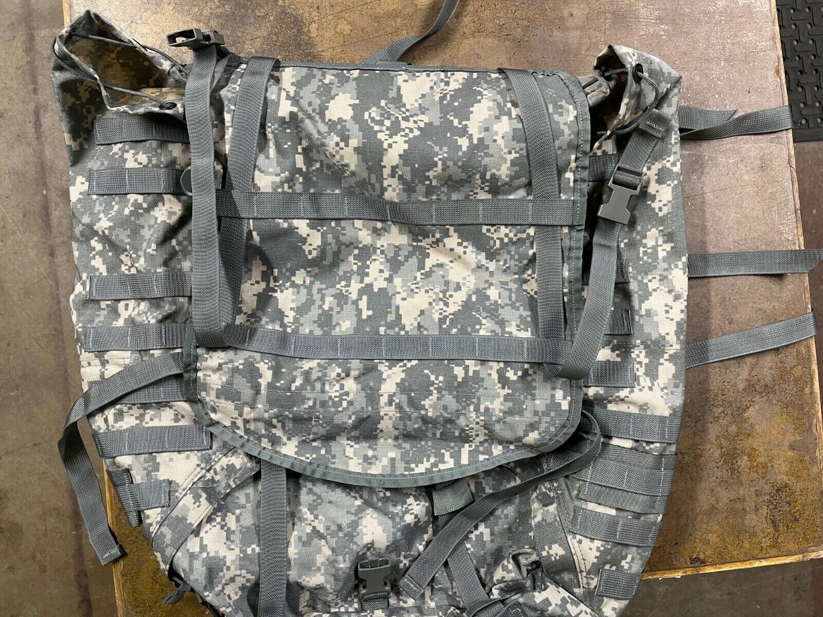 USGI MOLLE II ACU Large Field Pack Rucksack Complete w/ Sustainment Pouches NEW