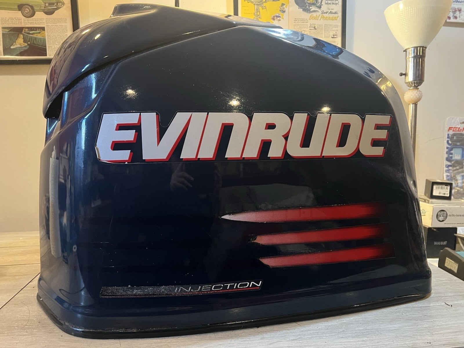 2004-2005 BRP Evinrude outboard 200-250 hp engine cover top cowl 0285625