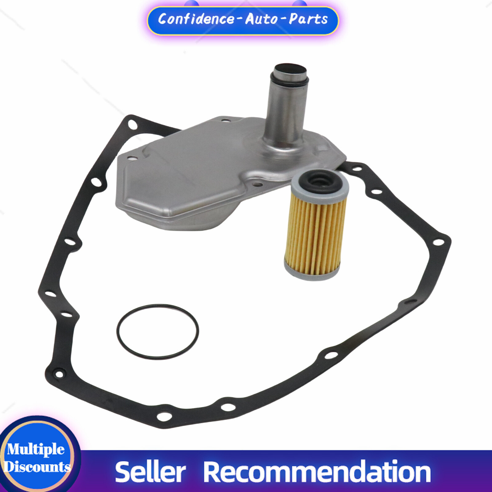 For Nissan Kicks 2018-2024 Versa 20-24 1.6L 3Pcs Transmission Oil Filter Gasket