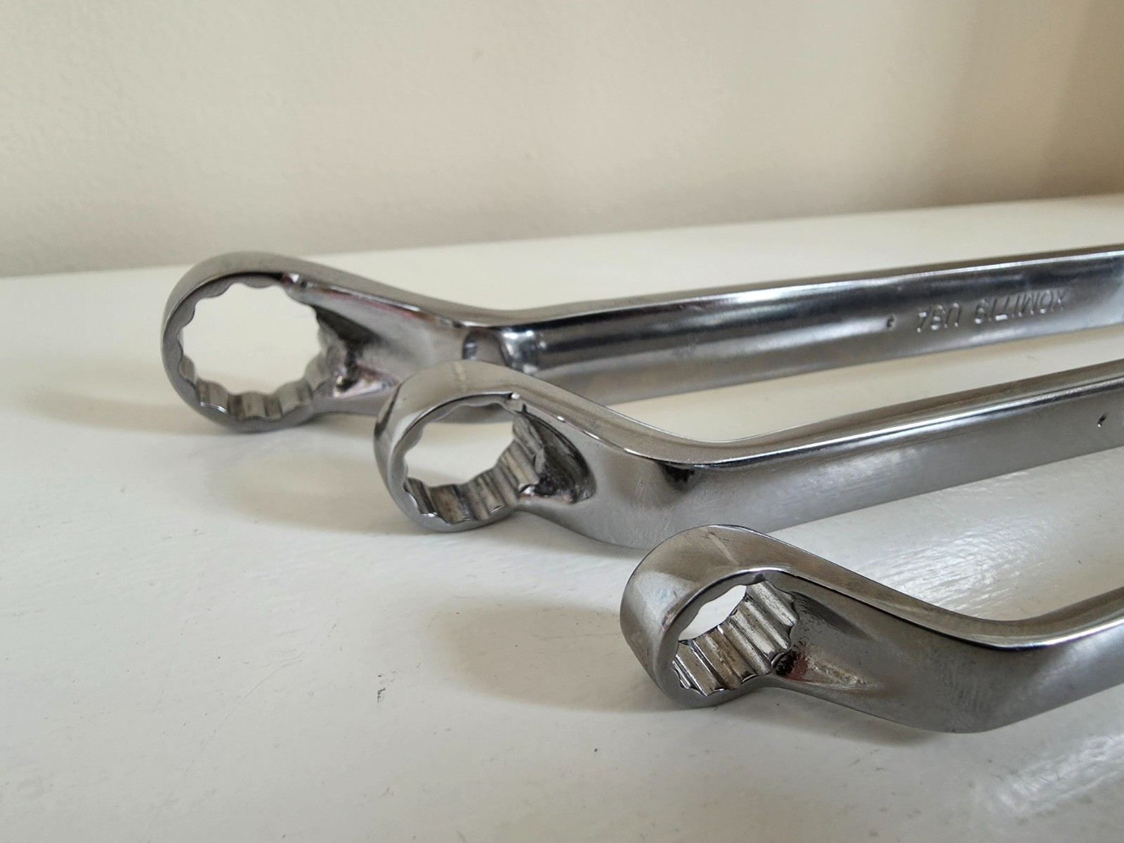 Snap-on Metric 10/11mm, 13/15mm, 17/19 Deep Offset Box End Wrench, excl. cond.