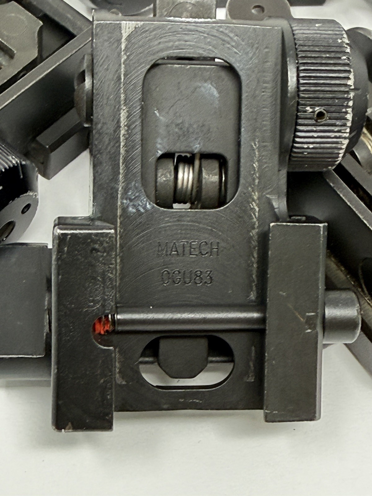 Matech Rear Back-Up Iron Sight BUIS OGU83 USGI GWOT