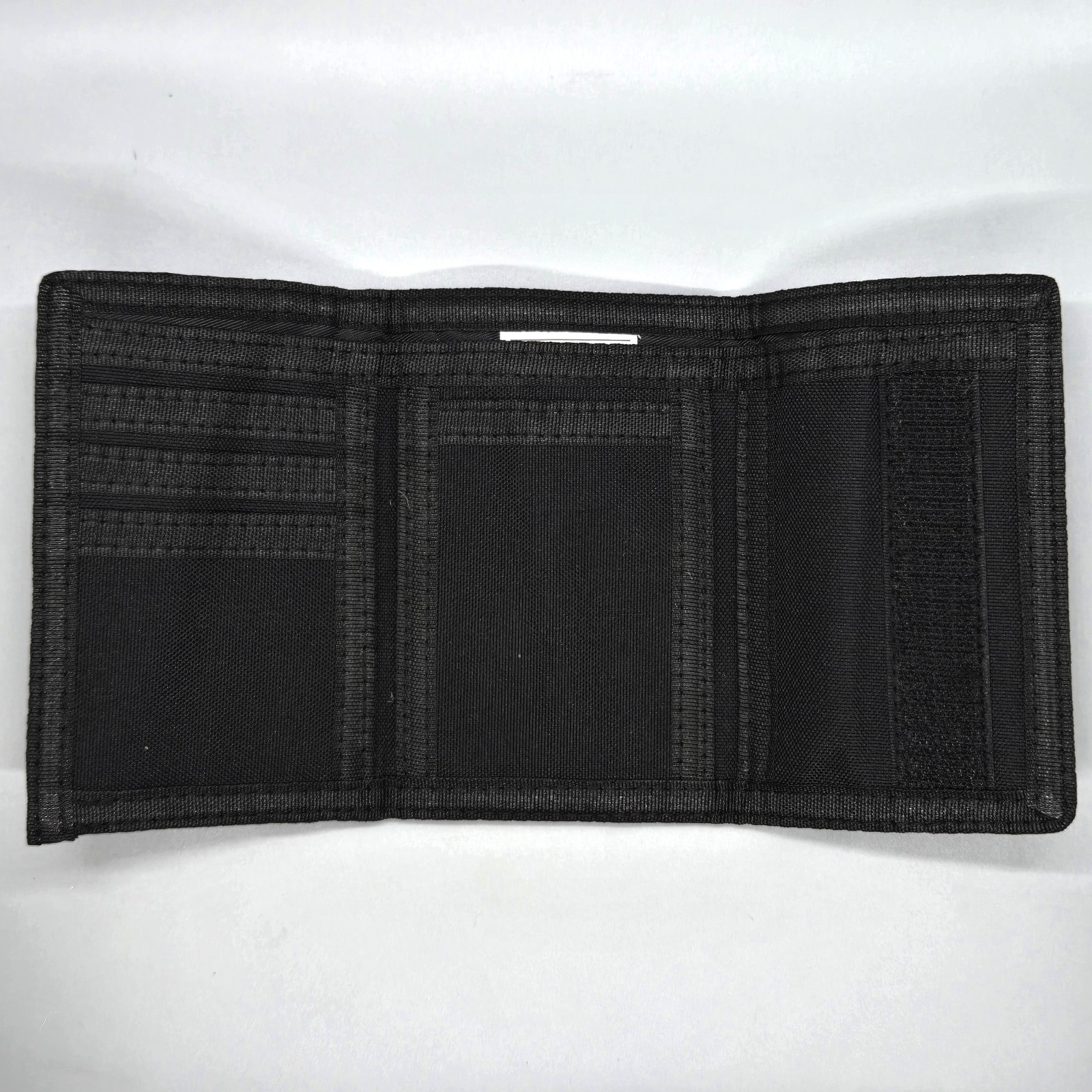 Nike Basic Black Wallet Swoosh Logo Zipper NEW