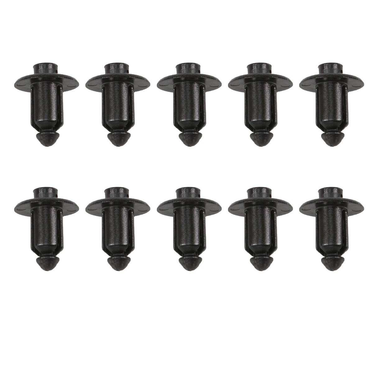 10Pcs Tail Gate Molding Rivet For Ford Tailgate Push Type Retainers N807673-S
