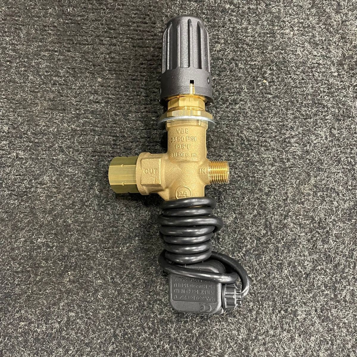 VB8 Unloader Valve 3/8"  With Switch, 3650 PSI