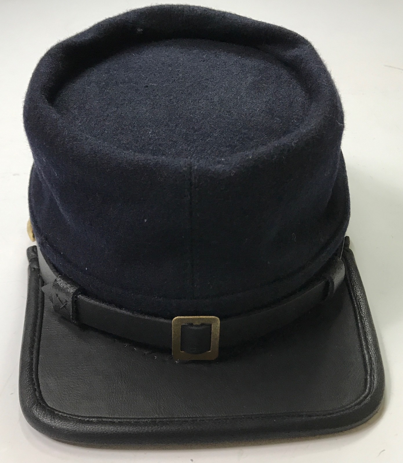 CIVIL WAR US UNION INFANTRY NAVY BLUE WOOL KEPI FORAGE CAP HAT-XLARGE