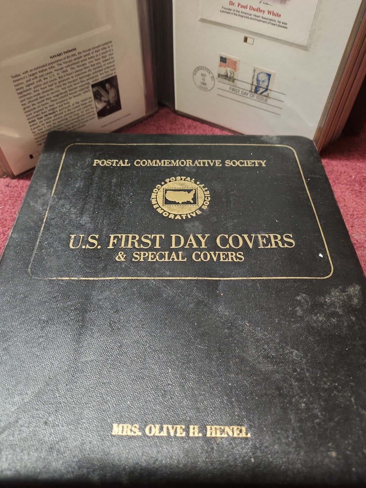 First DAY Postal Commemorative Society Stamp Book Covers Stamps 1975-77
