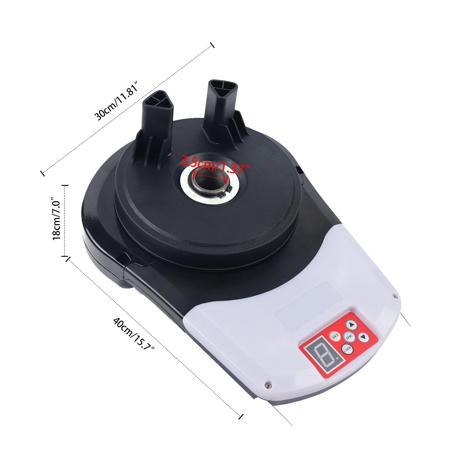 Automatic Roll Up Door Opener Garage Roller Door Opener with 2 Remotes 800N