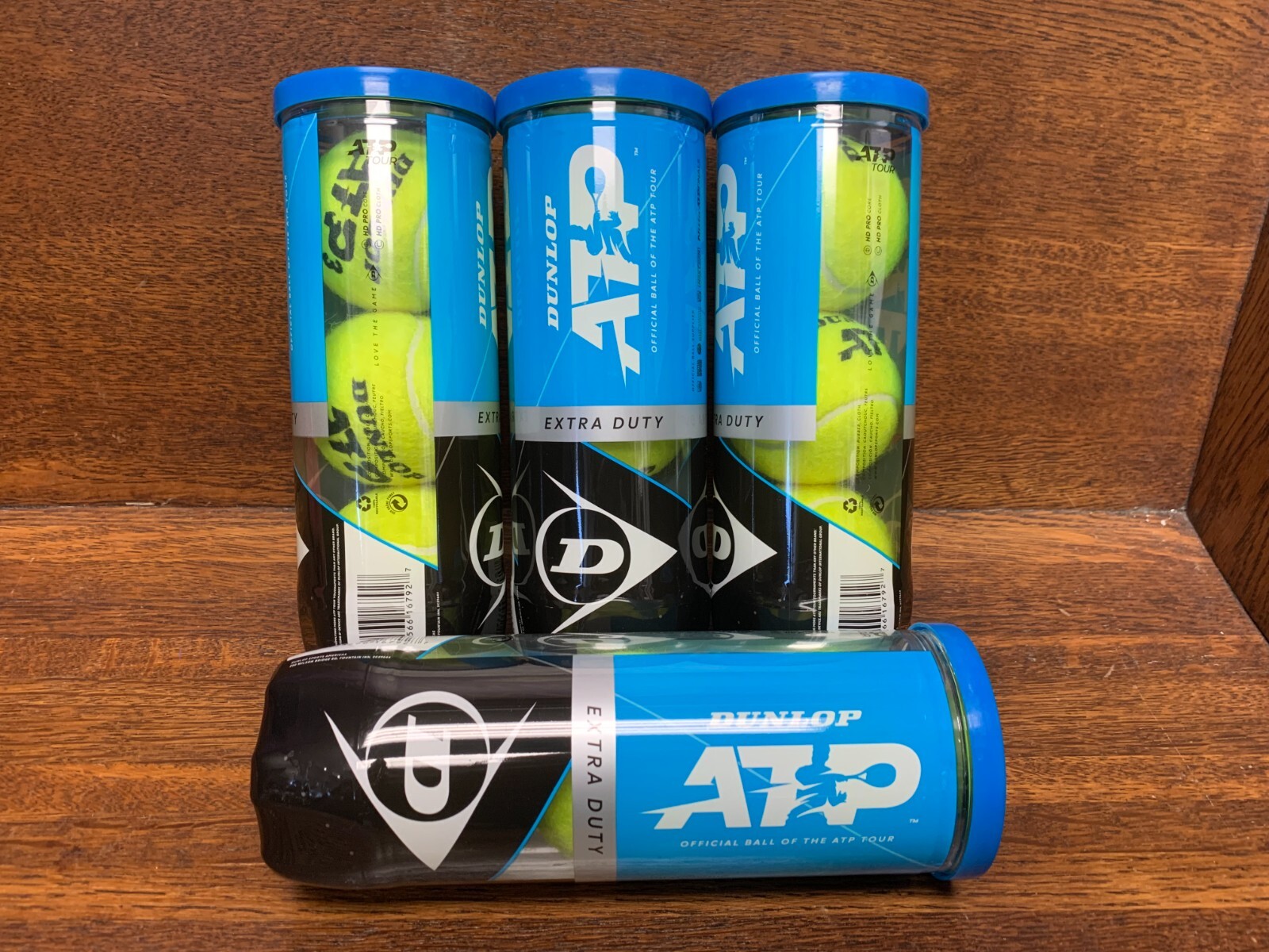 Dunlop ATP Extra Duty Tennis Balls, hard court balls, NEW, sold by the case