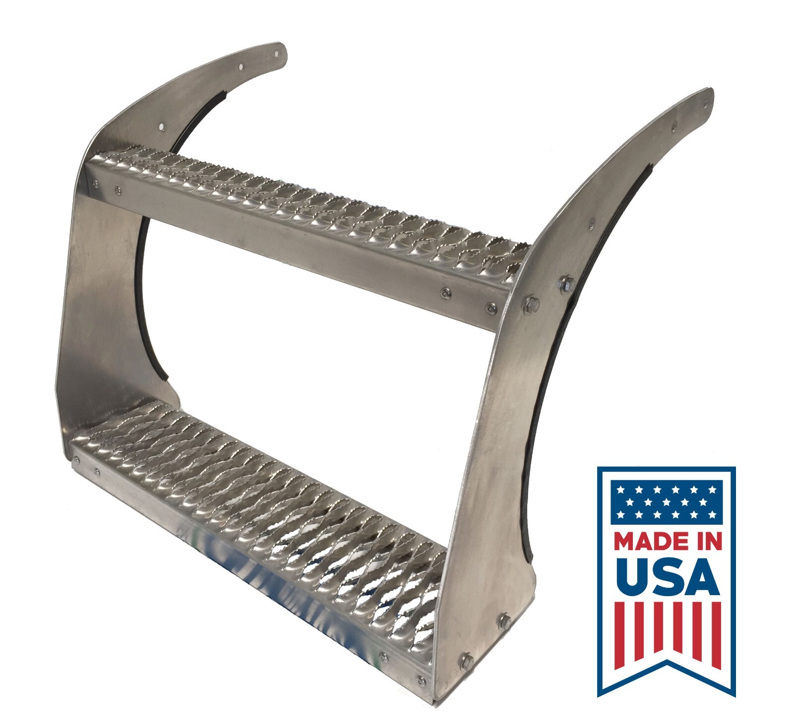 Peterbilt 26" Fuel Tank Steps - Complete Kit, Fits All Models