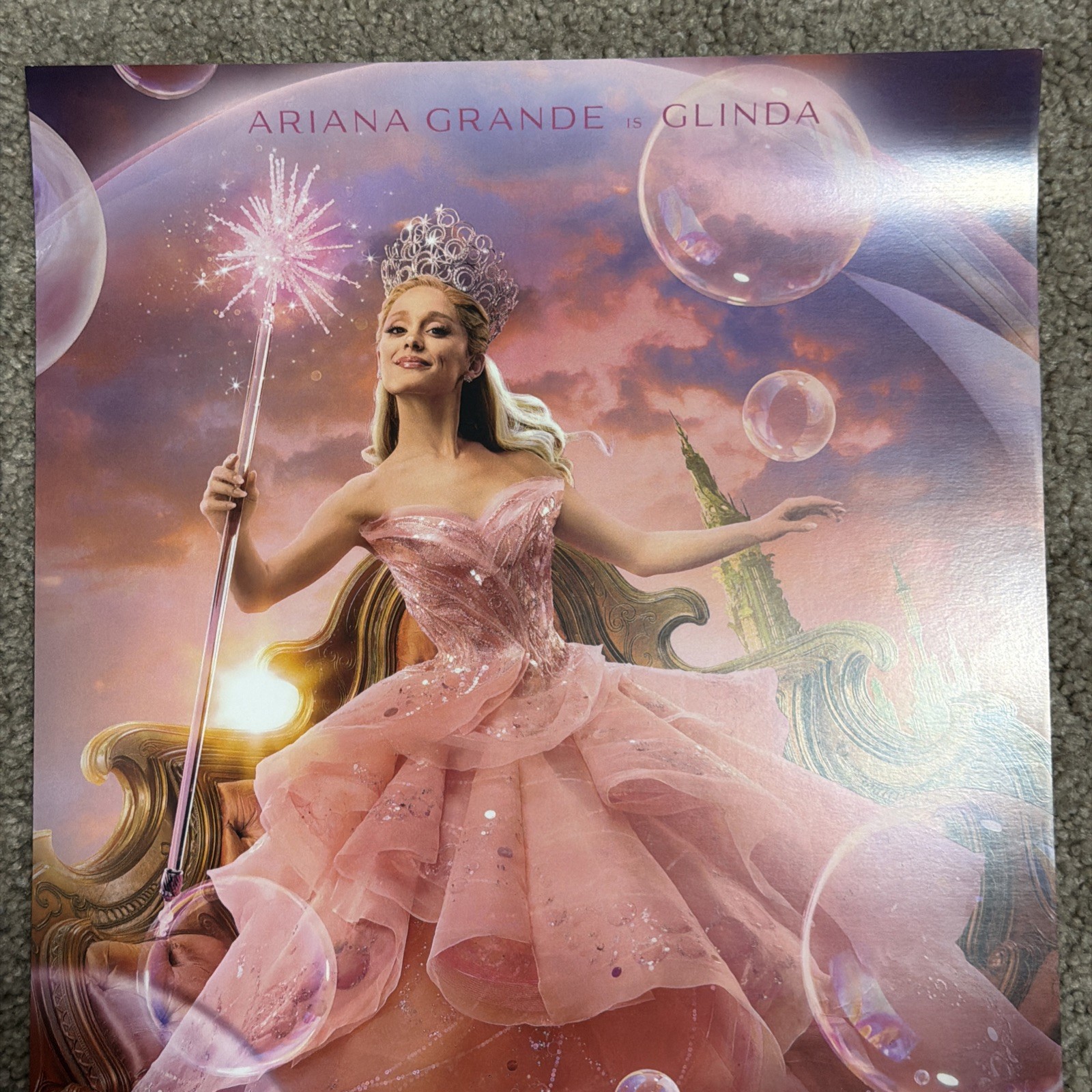 Wicked & Wicked For Good Movie Glinda Regal Exclusive 12x18 Poster Print #983