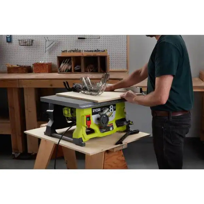 Ryobi Portable Compact Heavy Duty Table Saw 13Amp 8-1/4in DIY Projects Work Shop