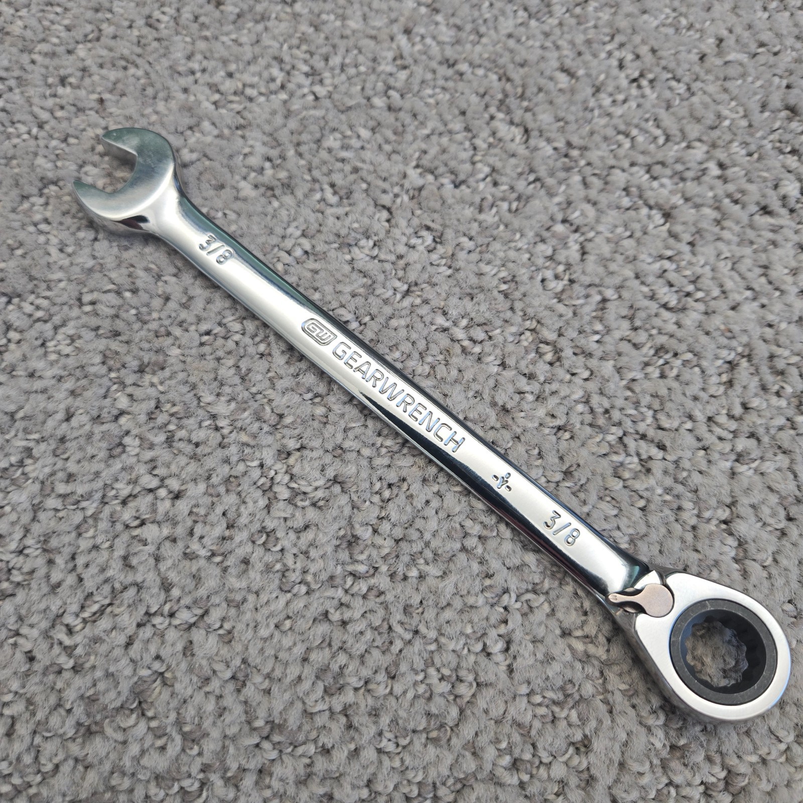 GEARWRENCH Reversible Ratcheting 12pt Combination Wrench SAE/Metric Choose Size