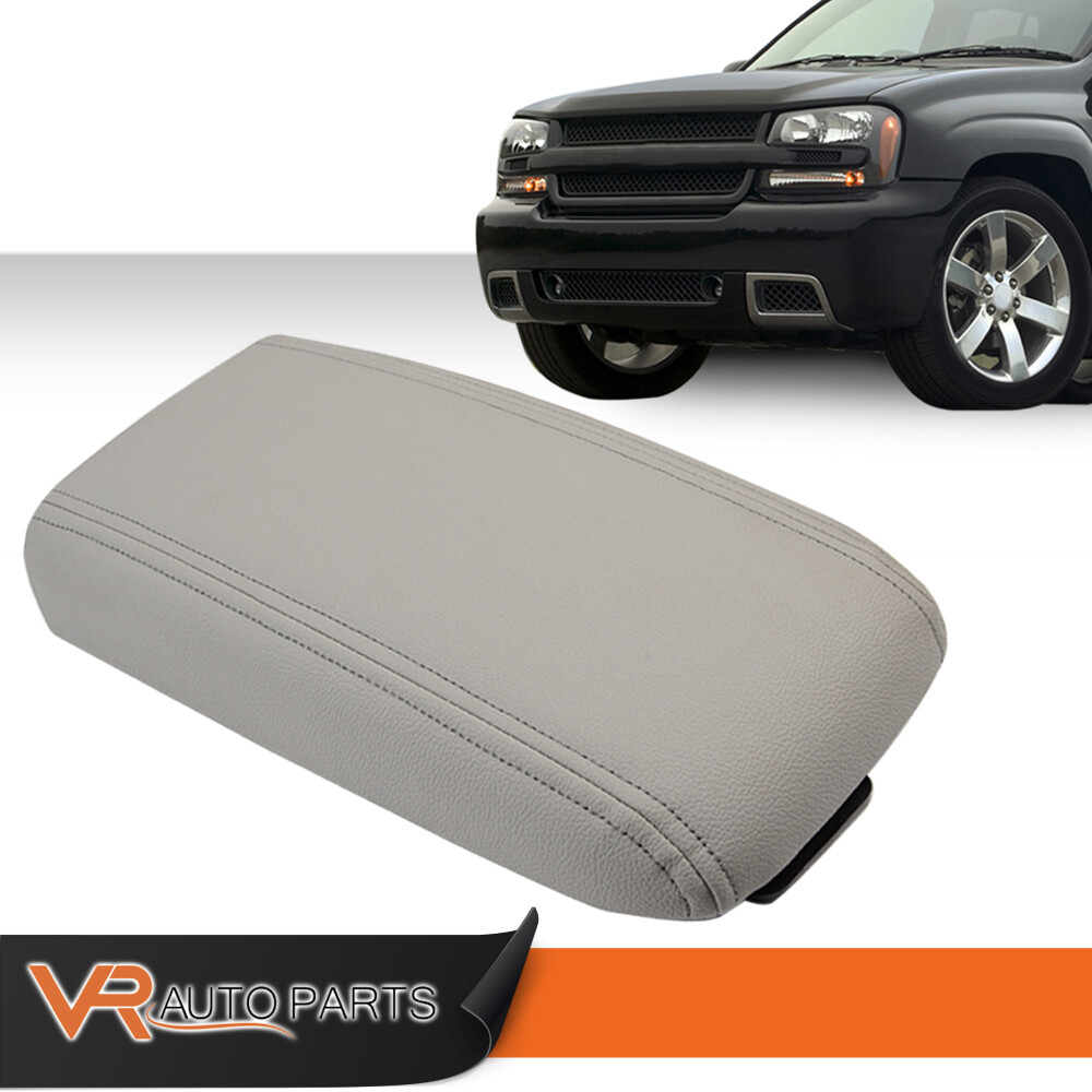 Envoy Armrest Center Console Lid Gray Fit For 02-09 Chevrolety Trailblazer GMC