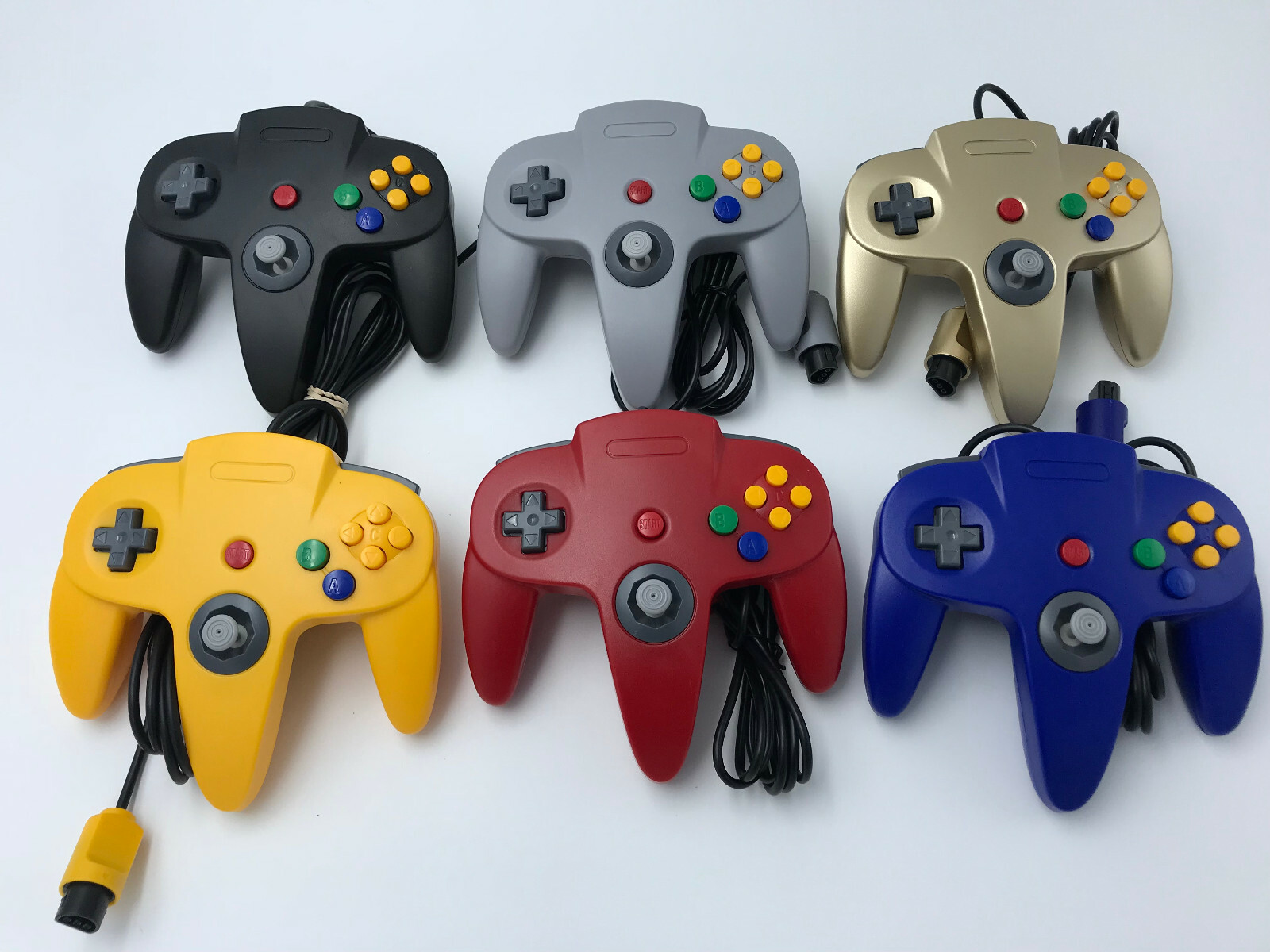 Choose CUSTOM COLOR Nintendo 64 Console + Up to 4 Controllers + Cords! N64! WOW