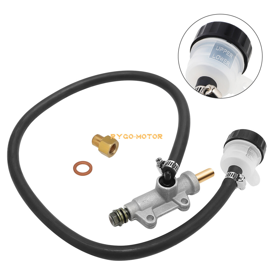 Rear Brake Caliper & Master Cylinder for Polaris Trail Blazer 250 330 Trail Boss