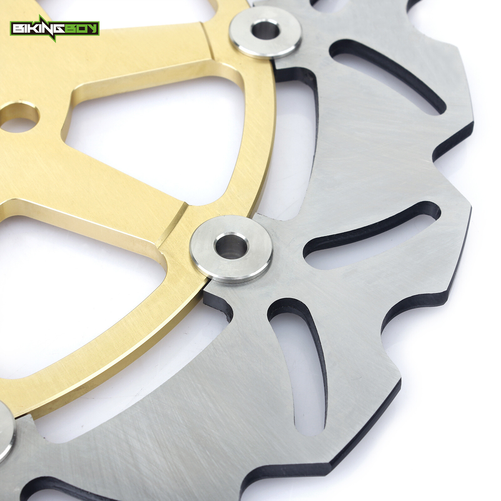 For Suzuki GSXR1000 GSXR 1000 2001 2002 Front Rear Brake Rotors Discs Pads Wave