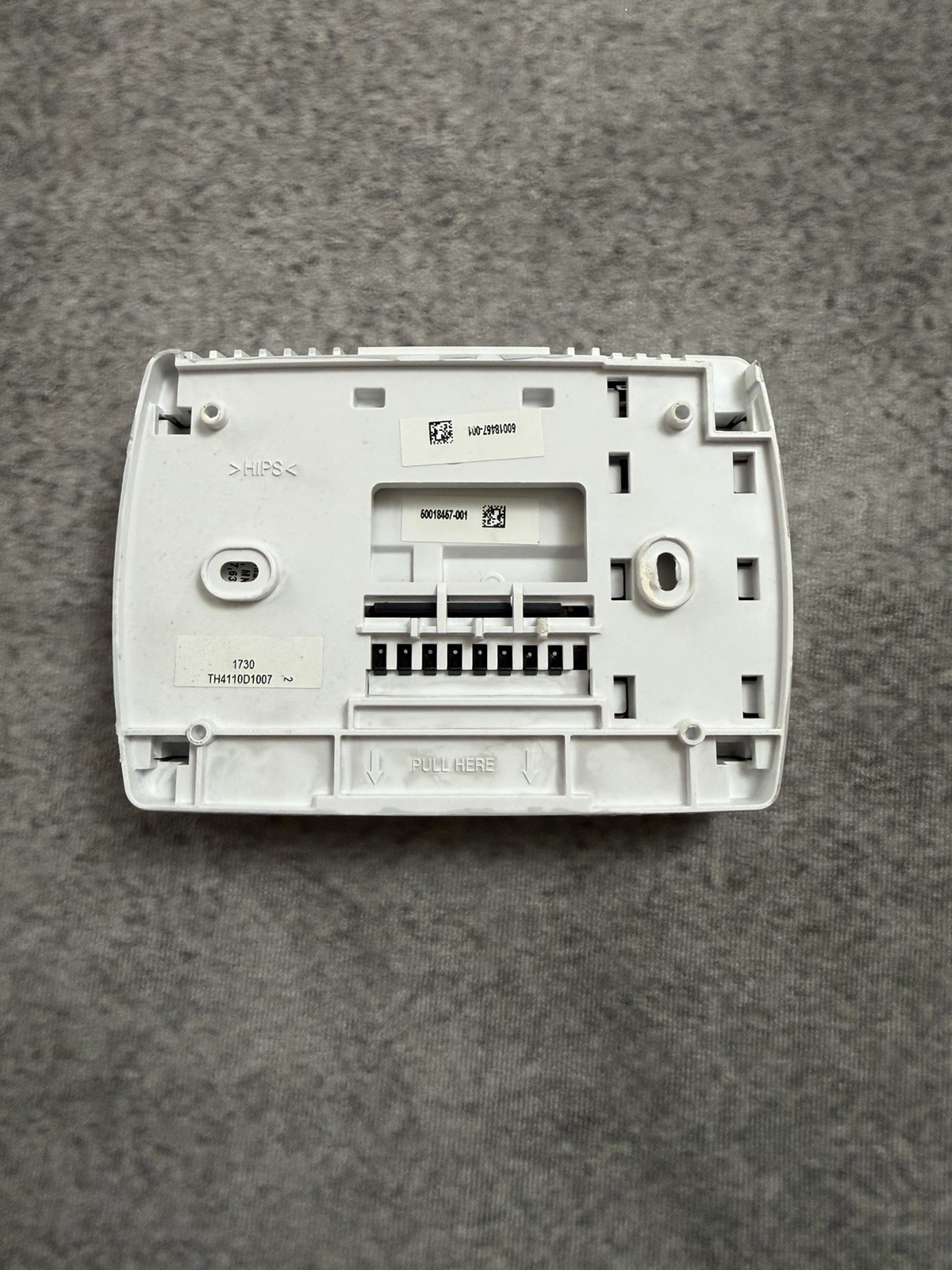 Honeywell PRO 4000 Programmable Thermostat 5-2 Day (TH4110D1007) Base Plate