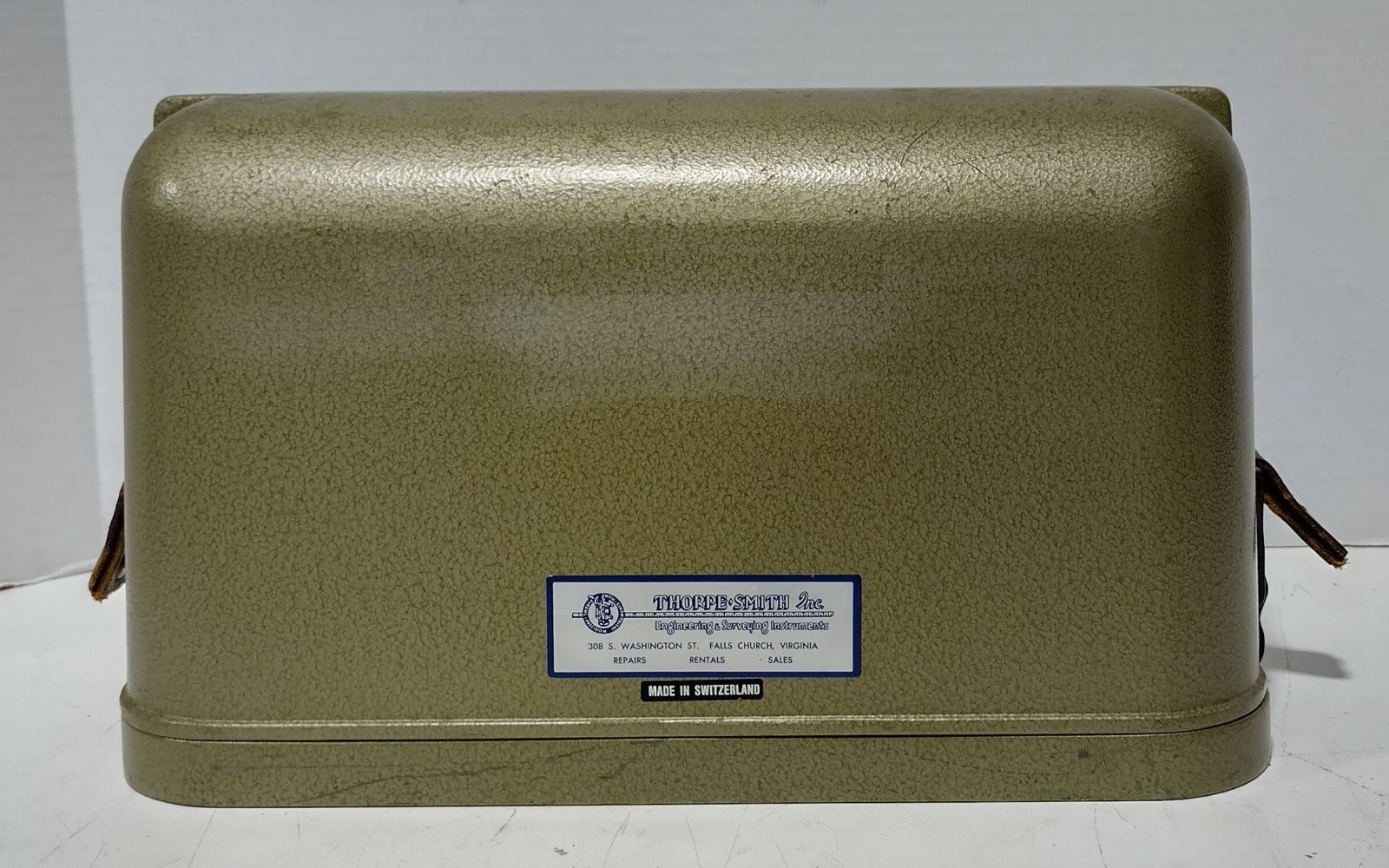 Wild Heerbrugg Switzerland NA2-133368 Automatic Surveying Lever Mfg 1966 w/ Case